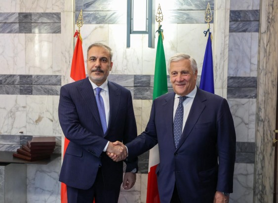 Bakan Fidan, İtalya'da