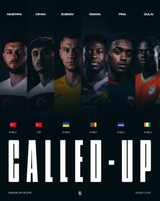 Trabzonspor'dan 6 oyuncu milli takımlarda