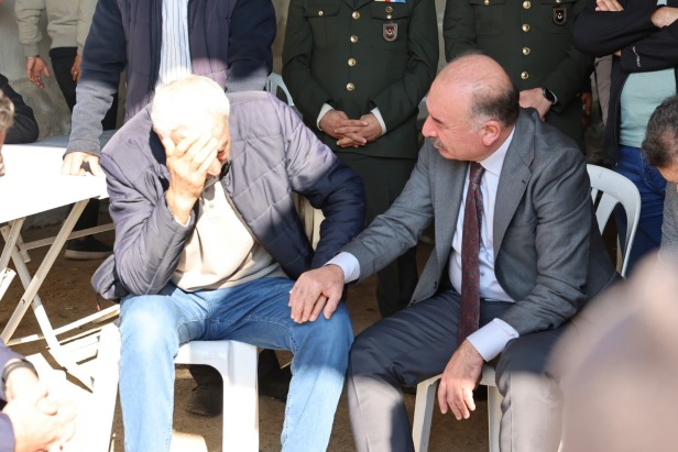 Şehit Astsubay İbbiği'nin ailesine Çorum Valisi Çalgan'dan taziye ziyareti