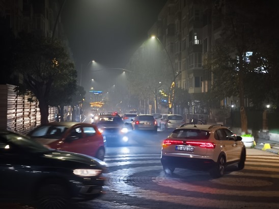 Keşan'da sis etkili oldu, hava kirliliği arttı