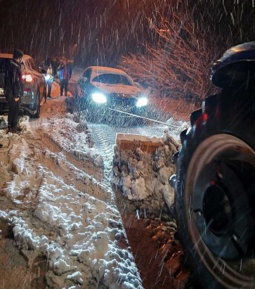 Malatya'da kar ve tipi ulaşımı olumsuz etkiledi