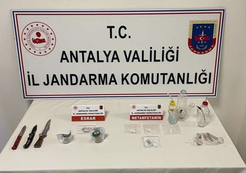 Antalya'da jandarmadan uyuturucu operasyonu: 11 üpheli yakaland - Antalya haber