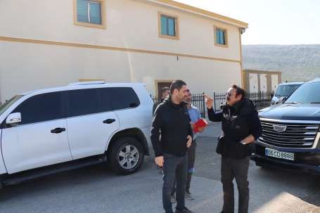 Katar Büyükelçisi Lekhwiya üyeleri ile birlikte Hatay' ziyaret etti