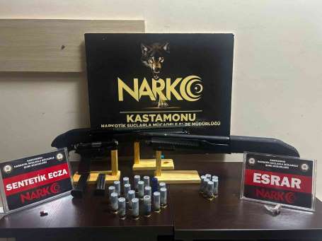 Kastamonu'da uyuturucu operasyonu: 5 Gözalt