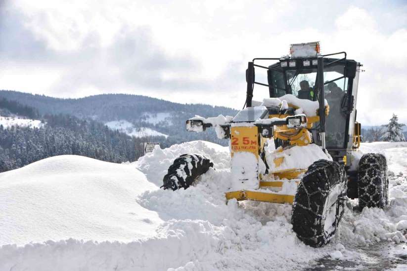 Sinop'ta kar 170 köyü ulama kapatt - Sinop haber