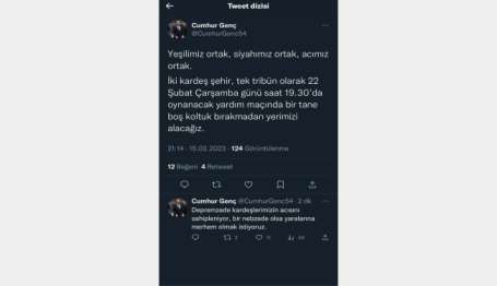 Sakaryaspor Kulübü Bakan Cumhur Genç: Acmz ortak