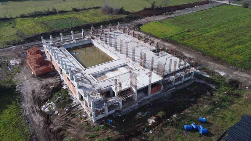 Tekkeköy kapal yüzme havuzuna kavuuyor - Samsun haber