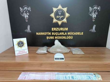 Erzurum'da uyuturucu operasyonu: 1 tutuklama