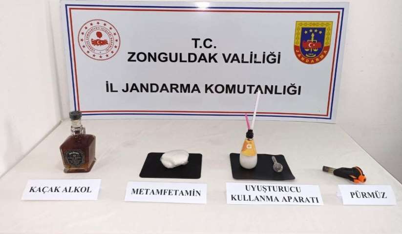 Zonguldak'ta uyuturucu madde ve kaçak alkol ele geçirildi: 1 tutuklu - Zonguldak haber