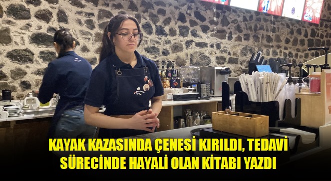 Kayak kazasında çenesi kırıldı, tedavi sürecinde hayali olan kitabı yazdı