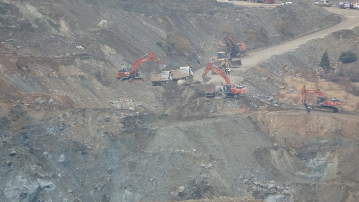 Sivas'ta göçük altında kalan şantiye müdürü aranıyor