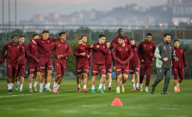 Trabzonspor'da RAMS Başakşehir maçı hazırlıkları sürüyor