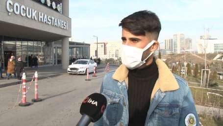 Uçak ambulansla Mardin'den Ankara'ya sevk edilen Jiyan bebein durumu iyi