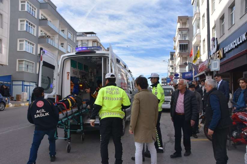 Sinop'ta trafik kazası: 1 yaralı