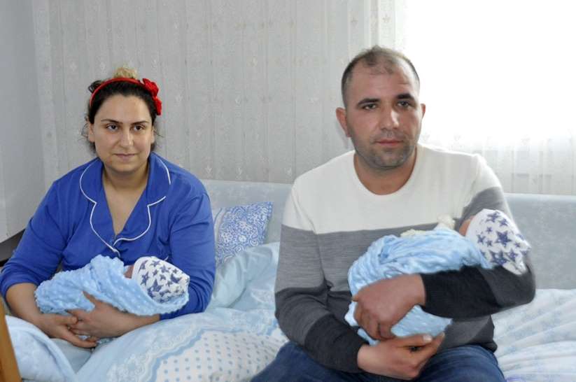 Gaziantepli depremzede çiftin Fethiye'de ikizleri dünyaya geldi - Mula haber