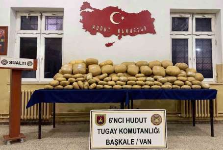 Van'daki arama tarama faaliyetinde 486 kilogram uyuturucu madde ele geçirildi