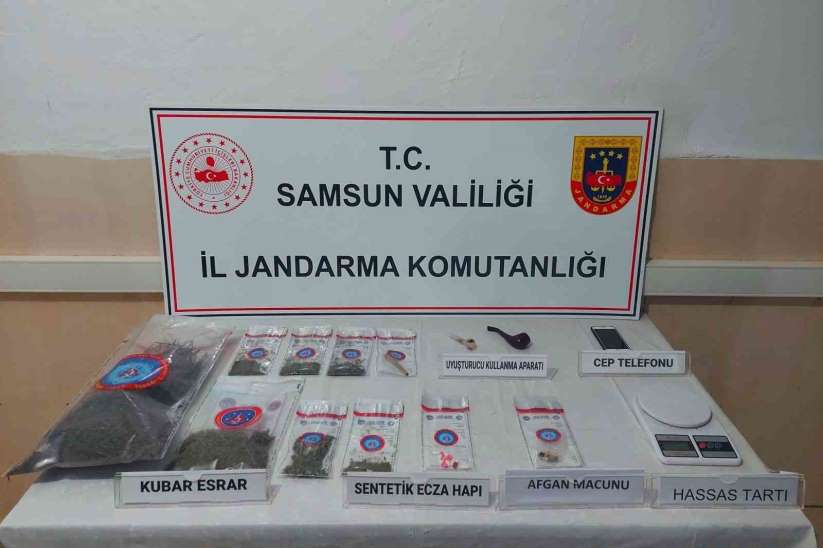 Samsun'da uyuturucu operasyonu: 3 gözalt - Samsun haber