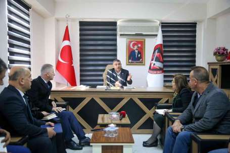 ahin'den Gaziantep Et Borsas ve Et Hali'ne ziyaret