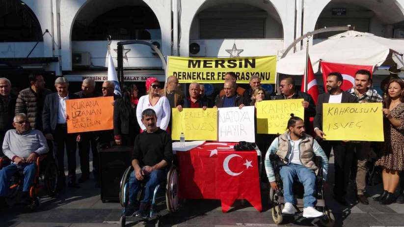 Kur'an- Kerim yaklmasna Mersin'den tepki - Mersin haber