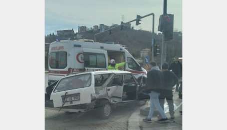 Trabzon'da trafik kazas: 1 ölü, 2 yaral