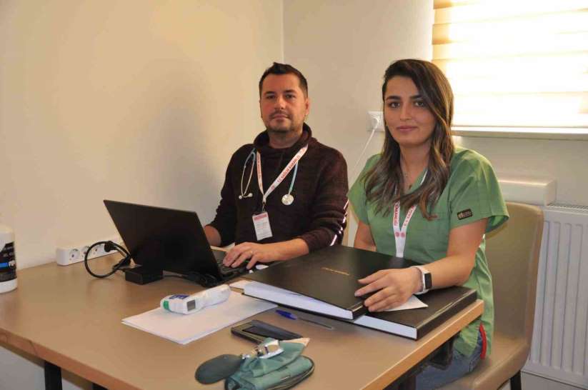 Karaman'daki yurtlarda depremzedeler için sağlık merkezleri açıldı