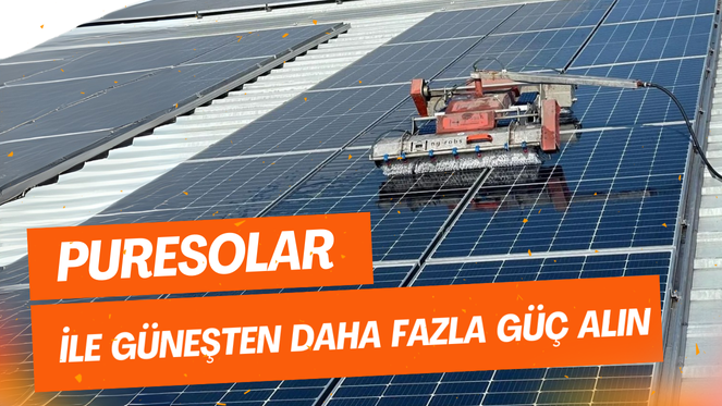 Puresolar Temizlik Hizmetleri, GES Panellerinde %30 Daha Fazla Verim Sağlıyor 