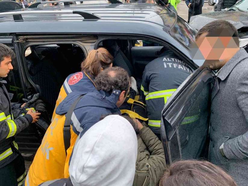 Yalova'da trafik kazası: 1 yaralı