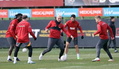 Galatasaray, Giresunspor maç hazrlklarn sürdürdü