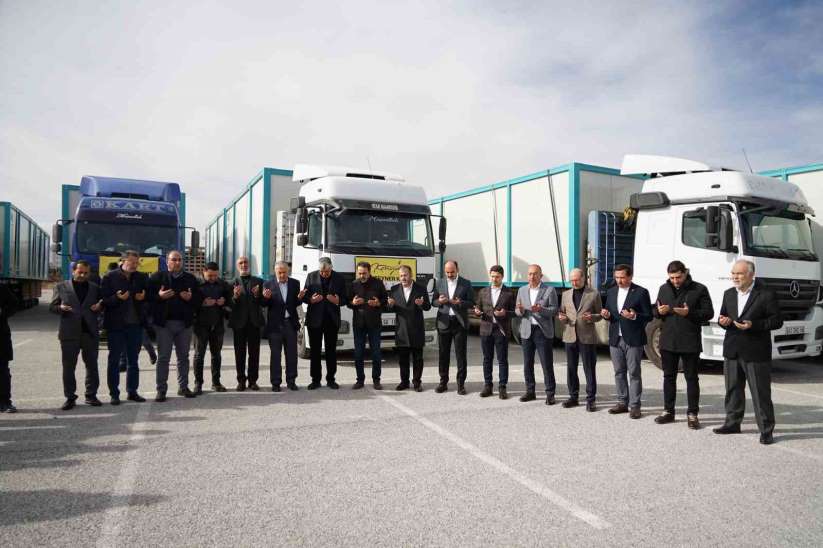 Hatay'daki Konya Konteyner Kenti için 10 tr daha dualarla yola çkt - Konya haber