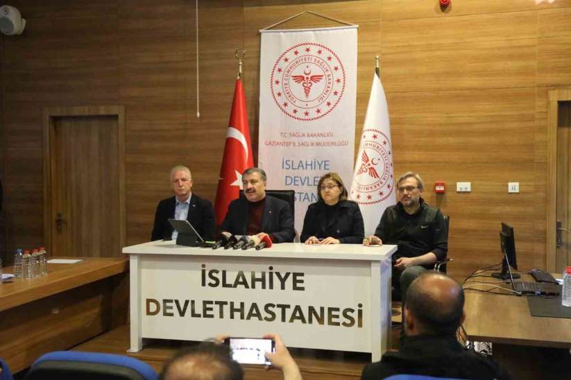 Salk Bakan Koca'dan Gaziantep'te içme suyu açklamas - Gaziantep haber