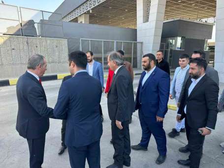 Türk Ocaklarndan Bakan Maruf'a Habur'da karlama