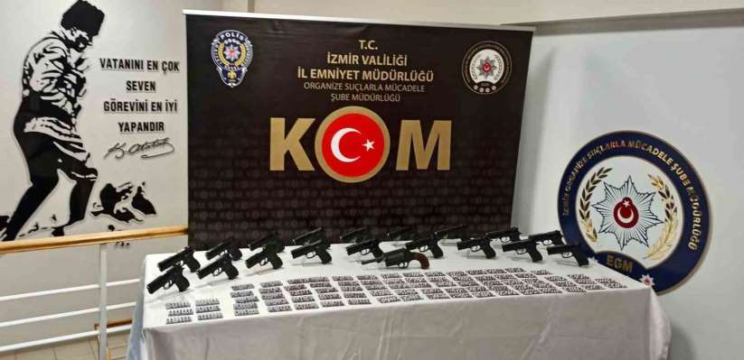 zmir polisinden yasa d silah ticareti operasyonu - zmir haber