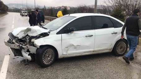 Bilecik'te bir kaza dier bir kazay getirdi
