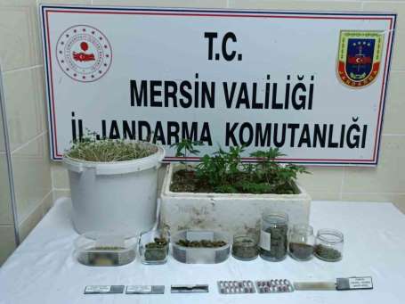 Mersin'de uyuturucu operasyonu: 1 tutuklu