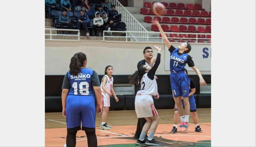 Sanko okullar basketbol takm il ikincisi oldu - Gaziantep haber