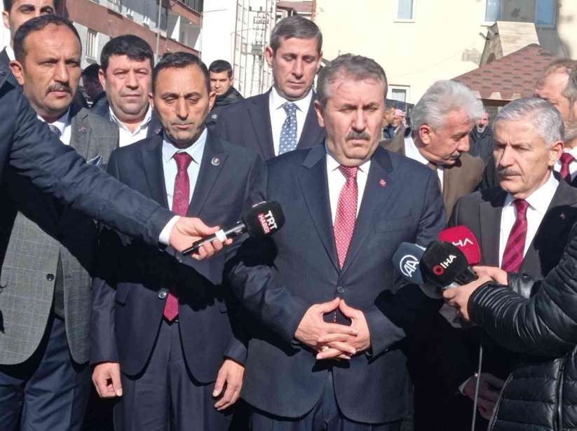 BBP Genel Bakan Mustafa Destici Hakkari'de konutu - Hakkari haber