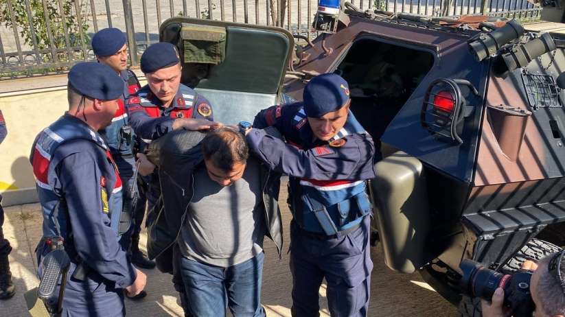 Antalya'da zrhl araçla adliyeye getirilen cinayet zanls tutukland - Antalya haber