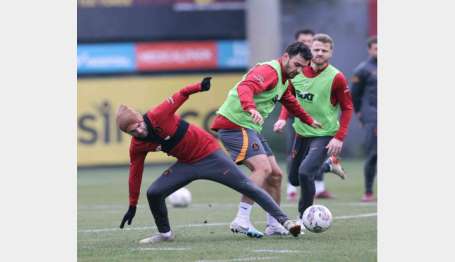 Galatasaray, Trabzonspor maç hazrlklarna devam etti