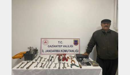 Gaziantep'te hrszlk üphelisi 22 ahs tutukland