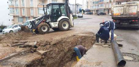 Sinop ehir ebekesindeki arza giderildi