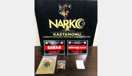 Kastamonu'da uyuturucu operasyonu: 1 tutuklama