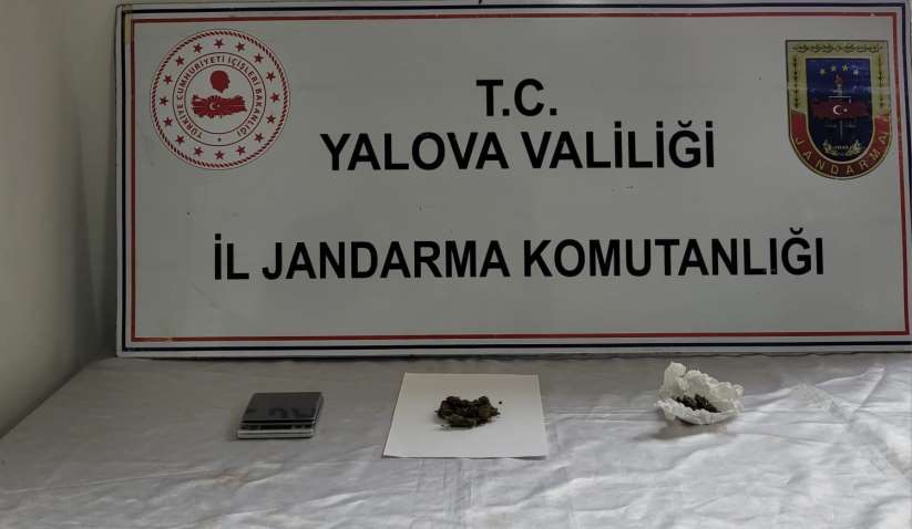 Yalova'daki uyuşturucu operasyonunda 2 tutuklama