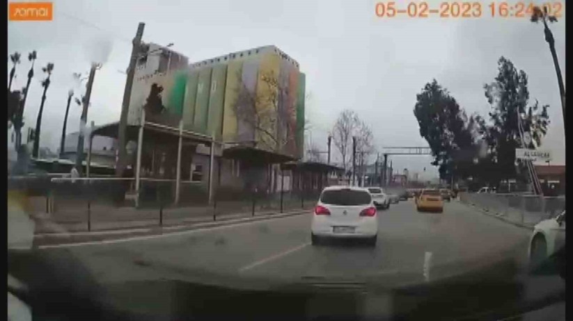 zmir'de iddetli frtna: Aaç devrilmeleri ve çat uçmalar kamerada