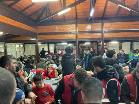 Gaziantep'te 24 spor tesisinde 17 bin depremzede arlanyor